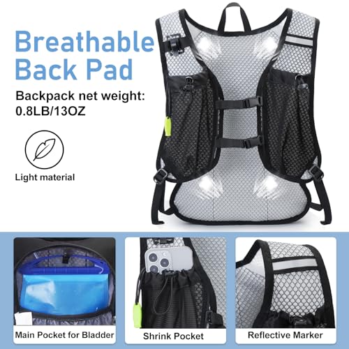 Lightweight Hydration Backpack (Black)