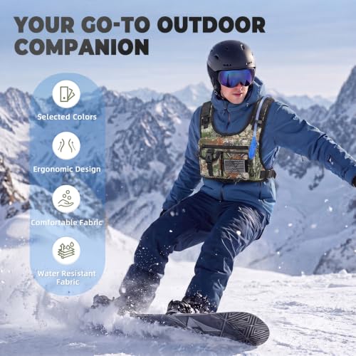 USA Patent Running Hydration Vest Backpack (Cagreen / Standard)