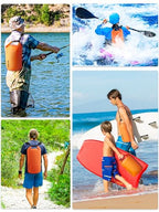 Waterproof Dry Bag Backpack with Emergency Whistle (10L / Orange)