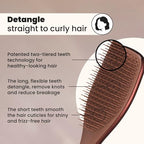 Chrome Ultimate Detangler Brush (Chocolate Bronze / Full Size)