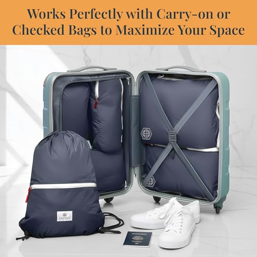 Extra Large Compression Packing Cubes 6 (Navy Blue)