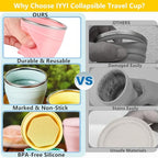 Collapsible Cup for Travel (Blue)