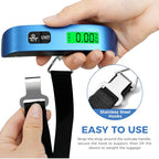 Digital Luggage Scale (Blue)