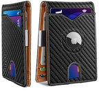 Airtag Wallet for Men (Carbon Black005)