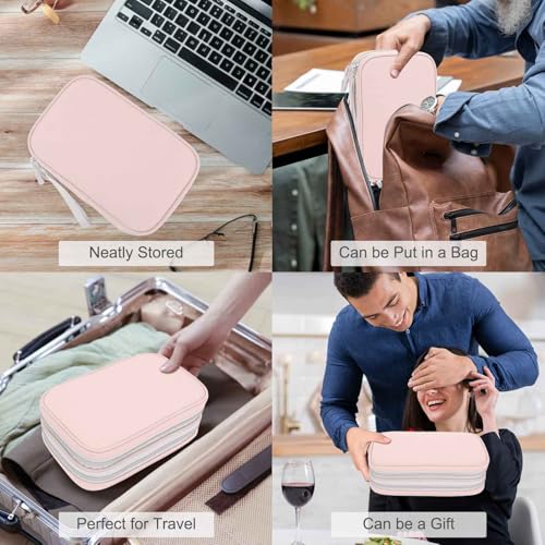 Electronic Organizer (9.1 x 5.9 x 3.15 inches / Light Pink)