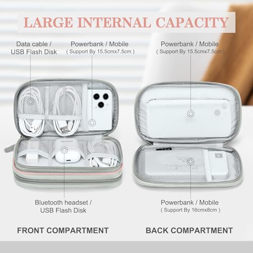 Electronic Organizer (7.5 x 4.3 x 2.2 inches / K-Light Pink)