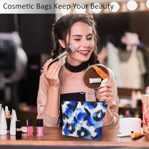 Leopard Print Makeup Bag For Women (9 x 7.1 inch / Leopard Print)
