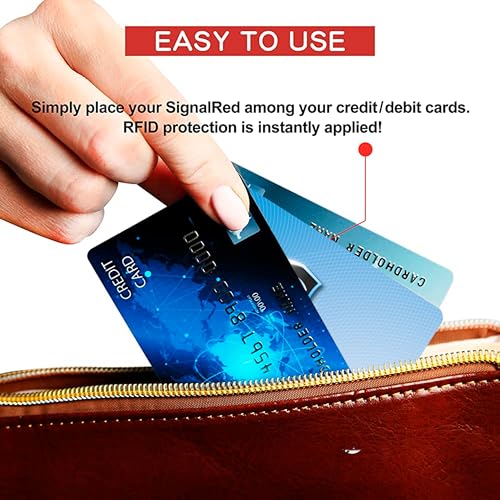 2 Pack RFID Blocking Card for Credit Debit ID Card (Sky Blue)