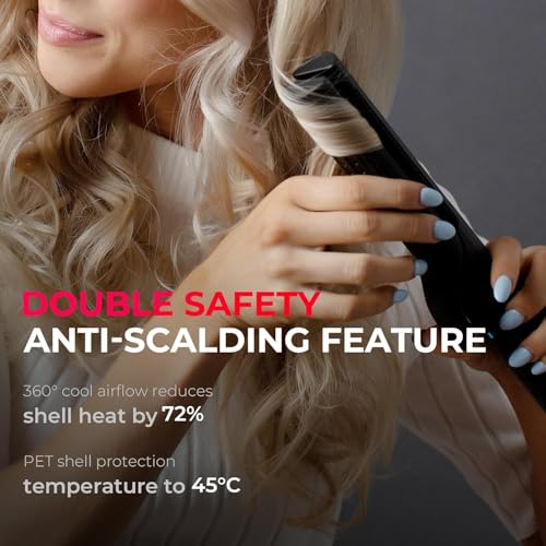 Airflow 2.0 Curling Iron Flat Iron (Black)