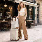 Luggage Set Hardside Suitcase (3 piece set (BP/TB/20) / Navy)