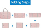 For United Airlines Foldable Carry on Bag 22x14x9 Travel Duffel Bag Packable - Image 6