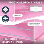 6 Shelf Hanging Closet Organizer (6 Shelf / Pink)