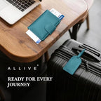 RFID Passport Holder for Travel (323#Lake Blue)