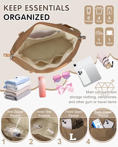 Birthday Graduation Gifts for Daughter (Dark Brown / L)