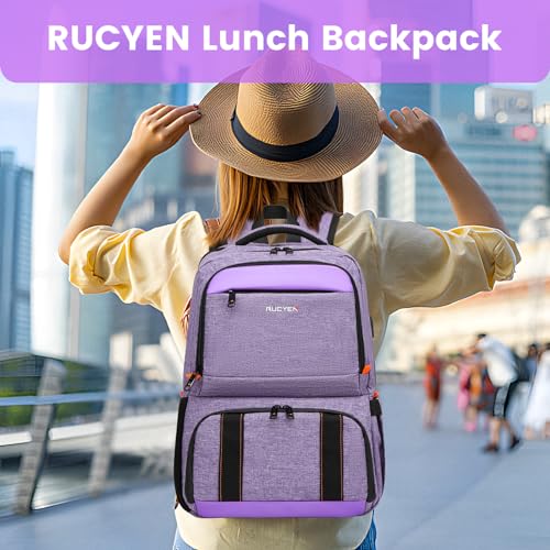 Lunch Backpack (Purple / 15.6 inch)
