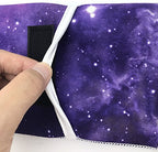 Hair Straighteners Case with Fastener (Purple Sky)