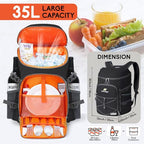 Backpack Cooler (black / 54 Cans)