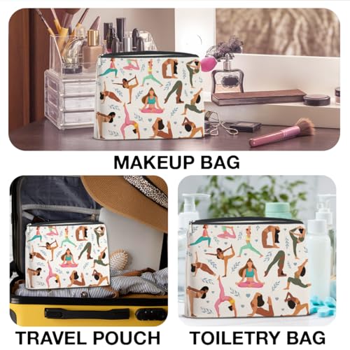 Yoga Gifts for Women Cosmetic Bag (Yoga)