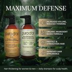 MD Maximum Defense Biotin Shampoo & Conditioner Set (16 Fl Oz (Pack of 2))