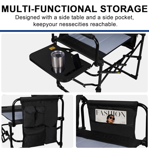 Director Chairs for Outdoor (Mesh Black)