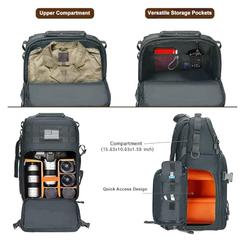 Camera Backpack (Gray)