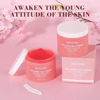 Collagen Jelly Cream - Korean Anti-Aging Face Moisturizer with Niacinamide & Hyaluronic Acid, Hydrolyzed Collagen for Wrinkles & Hydration, 3.71 fl.oz