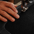Genuine Leather Backpack for Men and Women (Black)