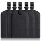 5 Pack Luggage Tags for Suitcases (Classic Black)