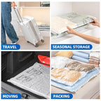 8 Pack Vacuum Storage Bags (8 Jumbo)