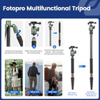 60" Carbon Fiber Camera Travel Tripod (Green / 62" Basic (Carbon Fiber))