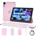 Android 16 Tablet 10 Inch (Pink)