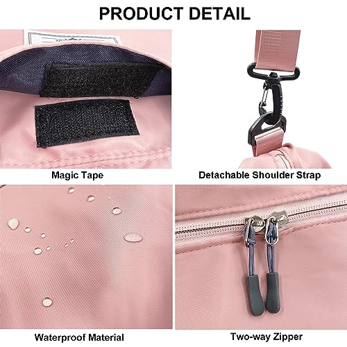 Travel Duffle Bag (Pink)