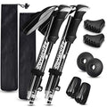 Hiking Poles Collapsible (Black (110-130cm))