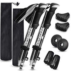 Hiking Poles Collapsible (Black (110-130cm))