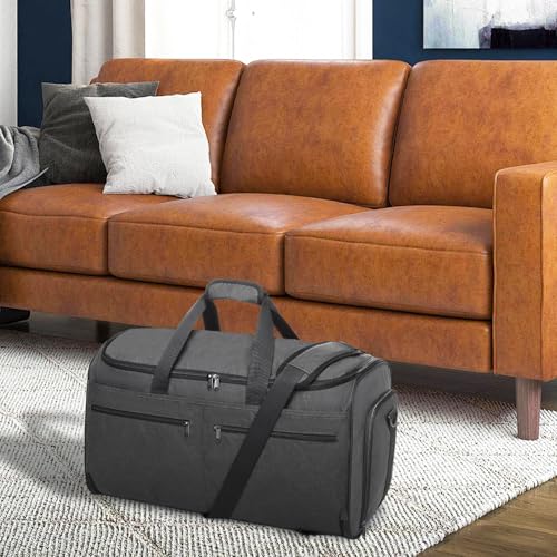 Garment Duffle Bags for Travel (Midnight Grey)