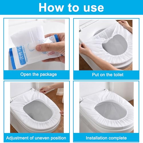 50 Pack Disposable Toilet Seat Cover (50 Pack)