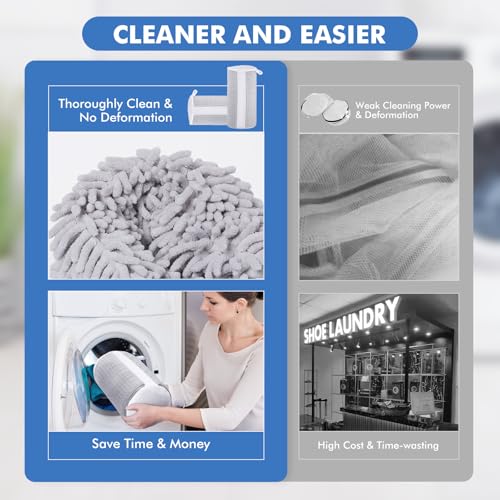Shoe Laundry Bags for Washing Machine (Gray)