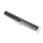 Black Plastic Head Narrow Fine Teeth Hair Comb Beauty Tool, Lightweight and Portable Design,Hair Combs Styling Tools and Appliances