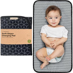 Portable Diaper Changing Pad (Black Geo)
