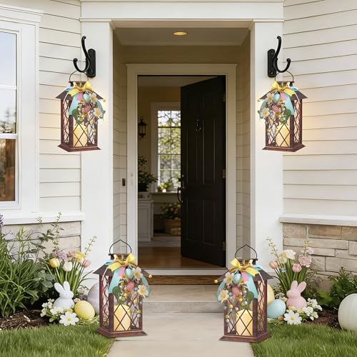 Easter Solar Lanterns Outdoor (Easter-1Pack)