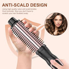 Thermal Brush 1 Inch Curling Iron Volumizing Heated Round Brush (Rose Gold / 1 inch)