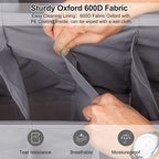 2 Pack Over the Door Shoe Organizers (GREY / 28+ Pairs)