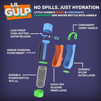Lil Gulp Dog Water Bottle 15 Fl oz Filtered Portable Travel Bottle