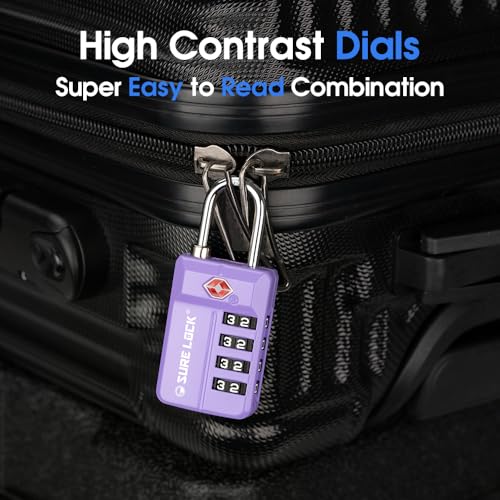 TSA Approved 4 (PURPLE 2PACK)