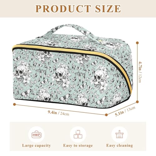 Makeup Organizer Bag (Skulls 191)