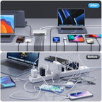 730W USB C Charger Block (730W / A-White)