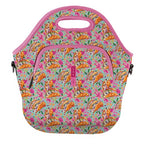 LunchTote Zippered Bag Insulated Neoprene Caddy (Taco 'Bout / X-Large 6.5 Quart Lunch Tote)