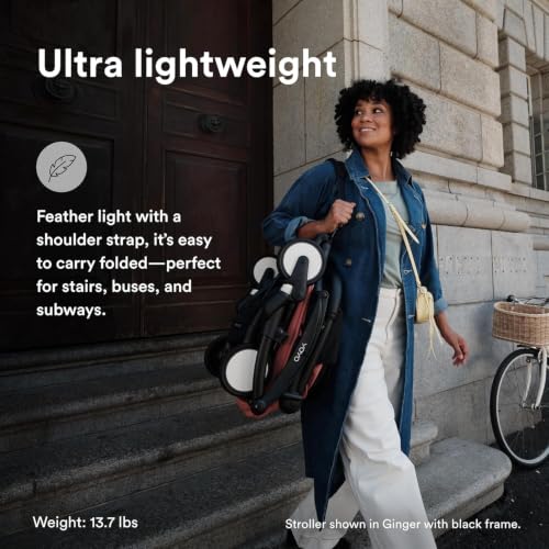 YOYO3 Travel Stroller from 6 Months (Black/Aqua)