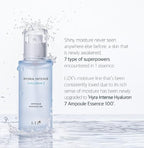 LIZK Hydra Intense Haluron 7 Ampoule Eseence 100 50ml/1.16fl.oz, Moistuirzing, Glowy skin, for dry skin type hydrating