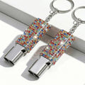 Three Tube Whistle Aluminum Alloy Survival Whistle for Outdoor Needs Sports Referee Emergency (Silver2pcs)